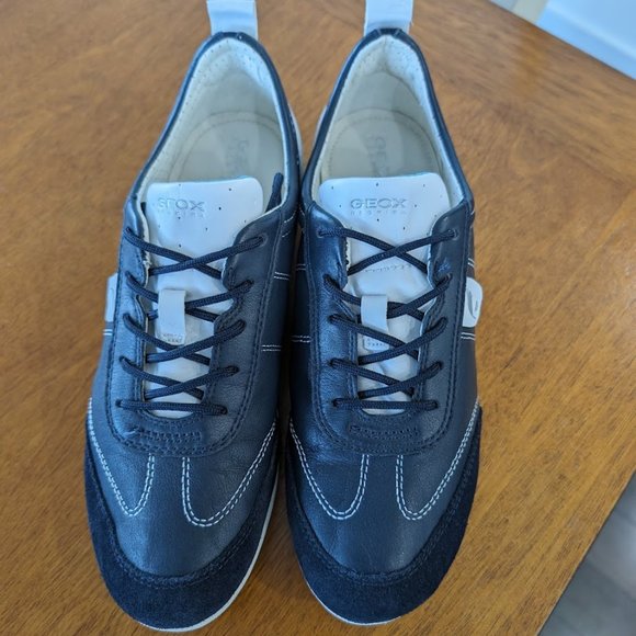 Geox Leather Sneaker - Picture 1 of 5